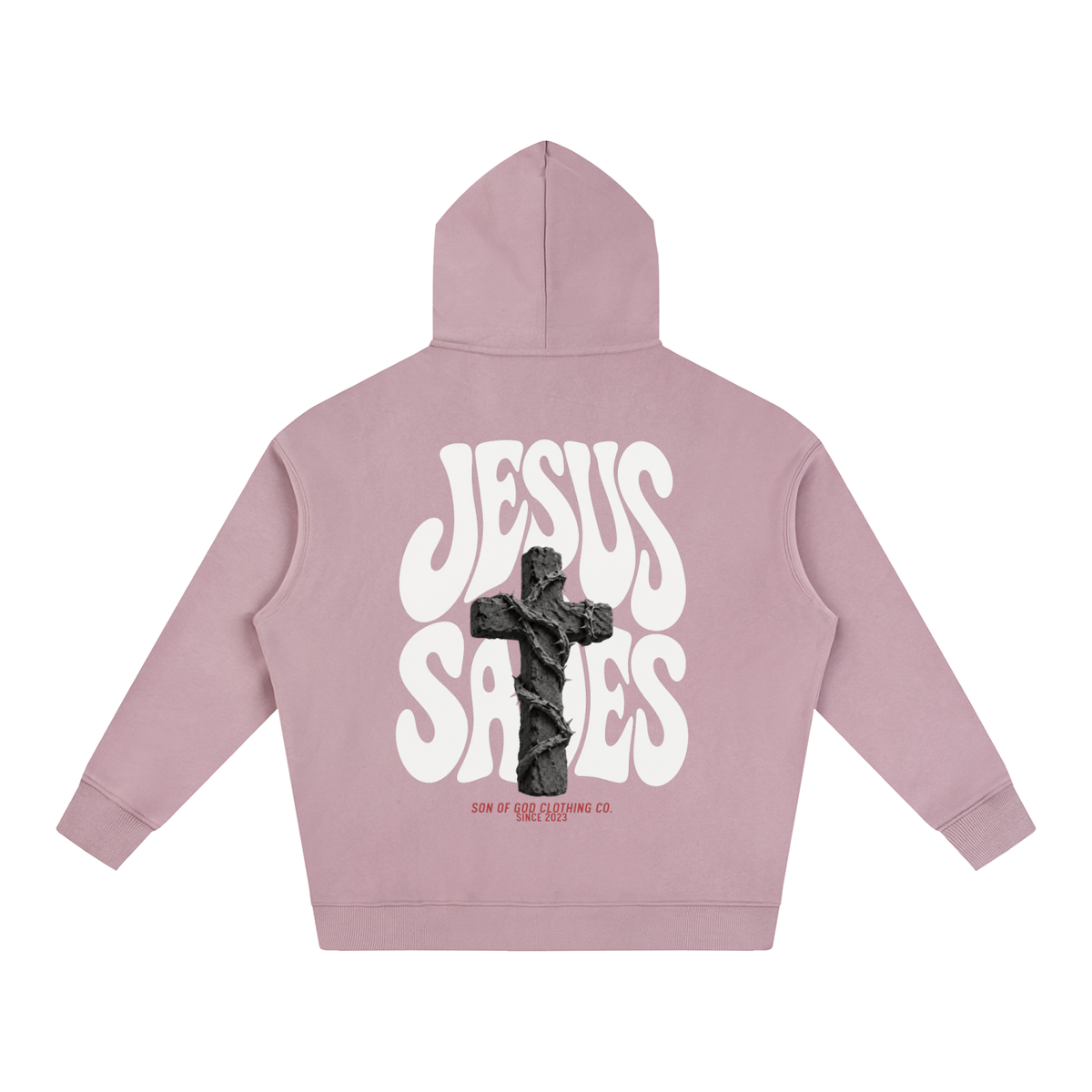 Jesus Saves Fleece Hoodie