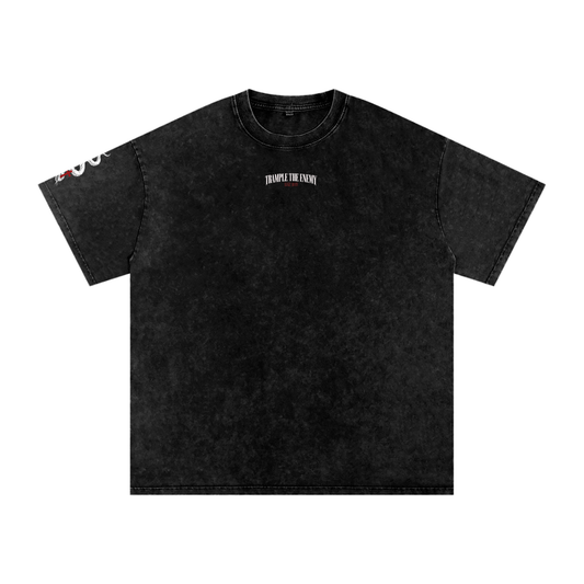 Trample The Enemy Snow Washed Tee