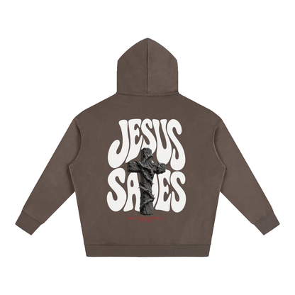 Jesus Saves Fleece Hoodie