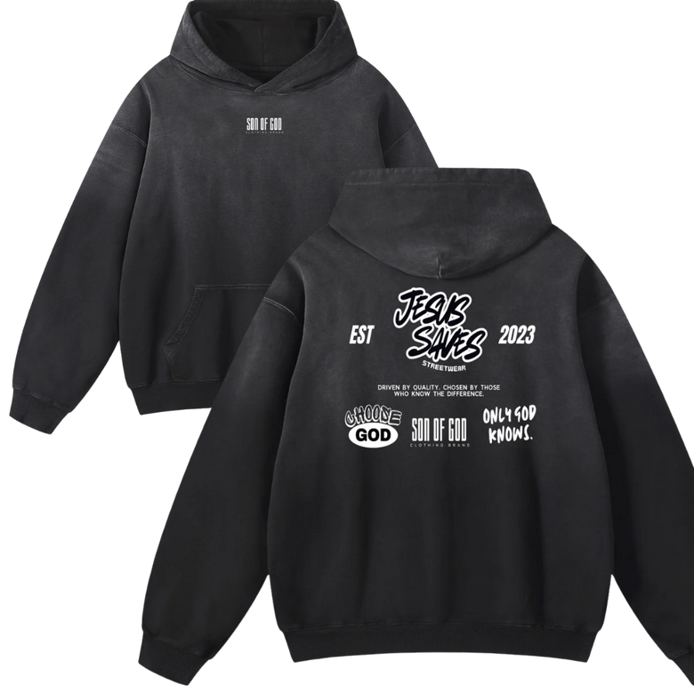 Only God Knows Sunfade Hoodie