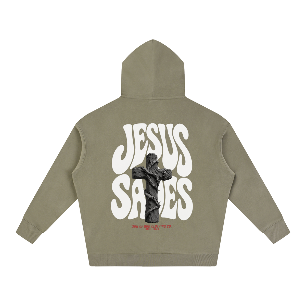 Jesus Saves Fleece Hoodie