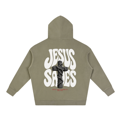 Jesus Saves Fleece Hoodie