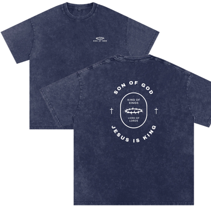 Snow Washed Oversized Tee