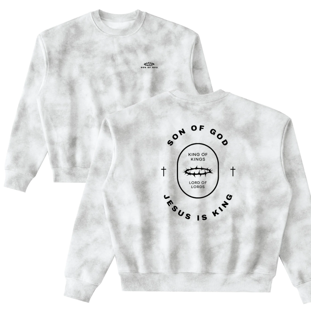 Women's Dirty Washed Boxy Fleeced Sweatshirt