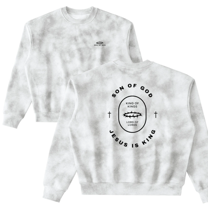 Women's Dirty Washed Boxy Fleeced Sweatshirt
