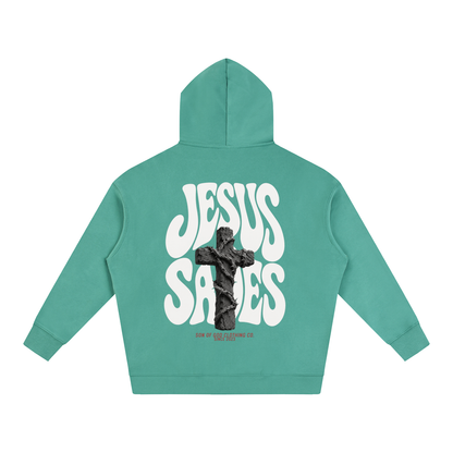 Jesus Saves Fleece Hoodie
