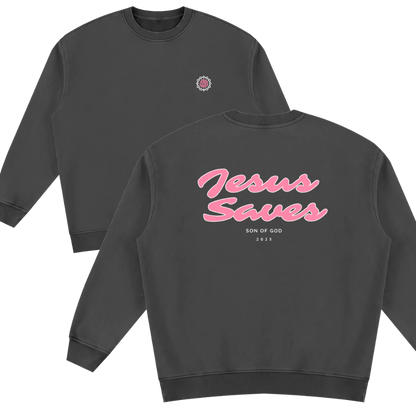 Unisex Vintage Wash Fleece Sweatshirt