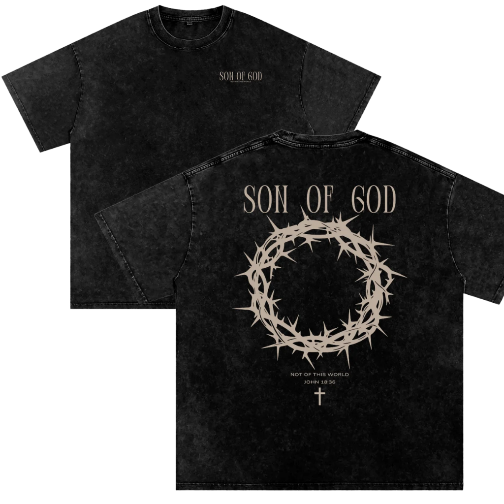 Not Of This World Snow Washed Tee