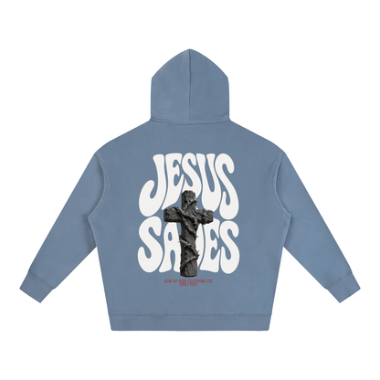 Jesus Saves Fleece Hoodie