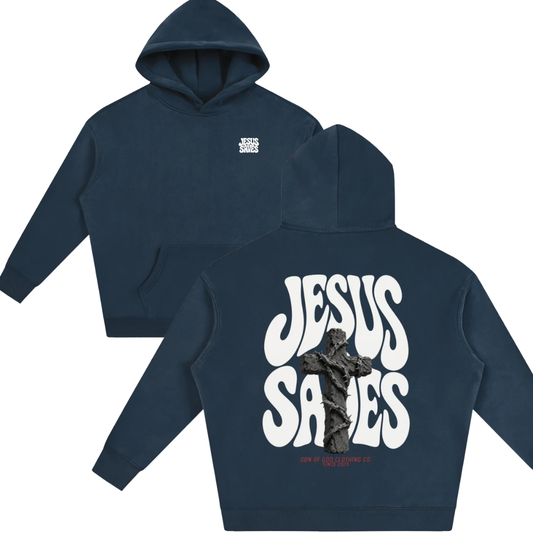 Jesus Saves Fleece Hoodie