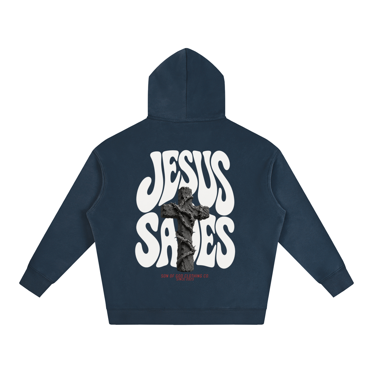 Jesus Saves Fleece Hoodie