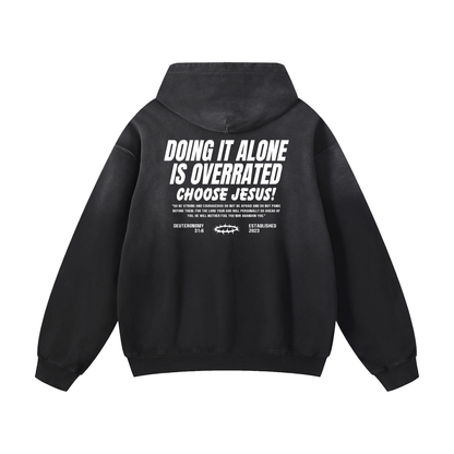Heavyweight Sunfade Oversized Hoodie
