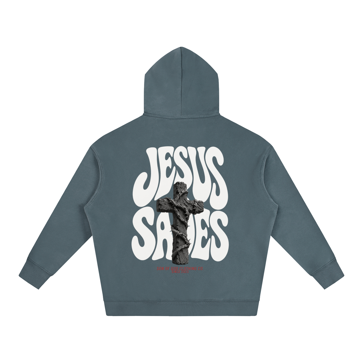 Jesus Saves Fleece Hoodie