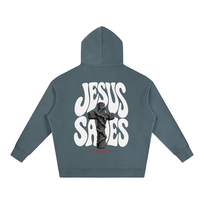 Jesus Saves Fleece Hoodie