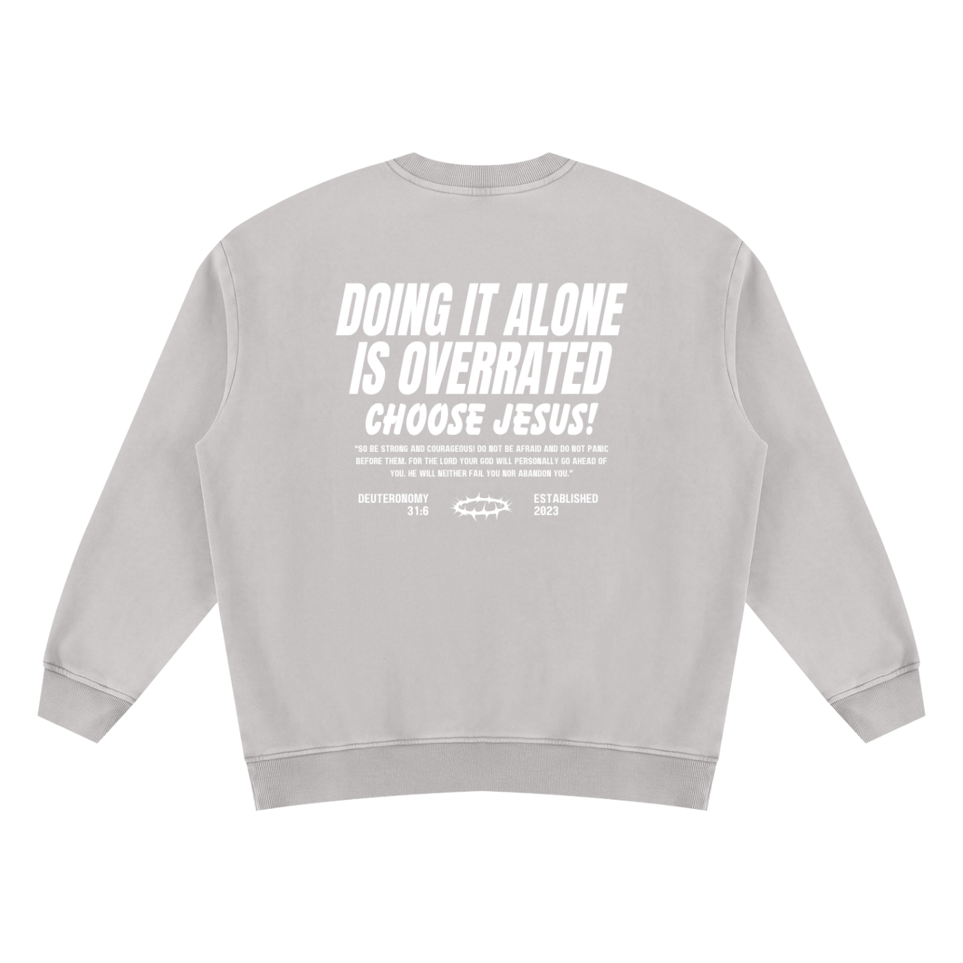 Unisex Vintage Wash Fleece Sweatshirt
