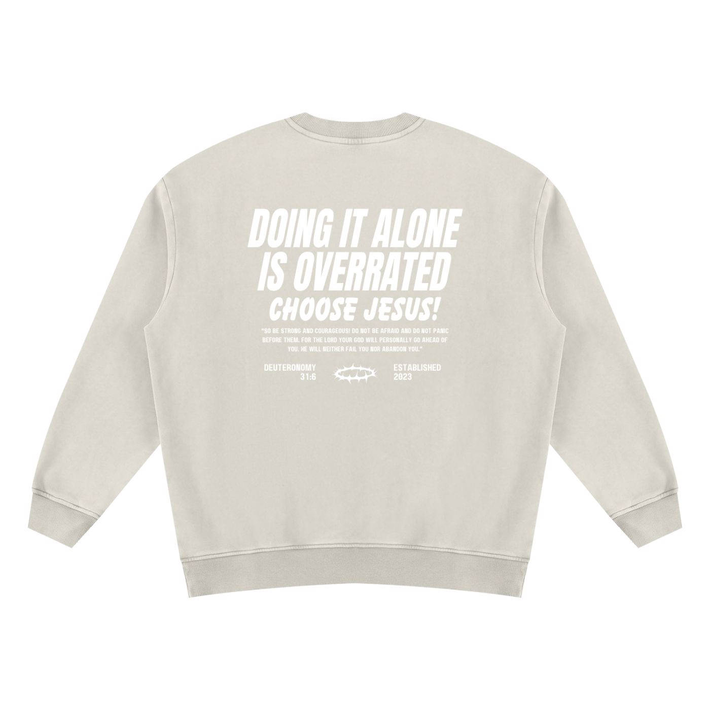 Unisex Vintage Wash Fleece Sweatshirt