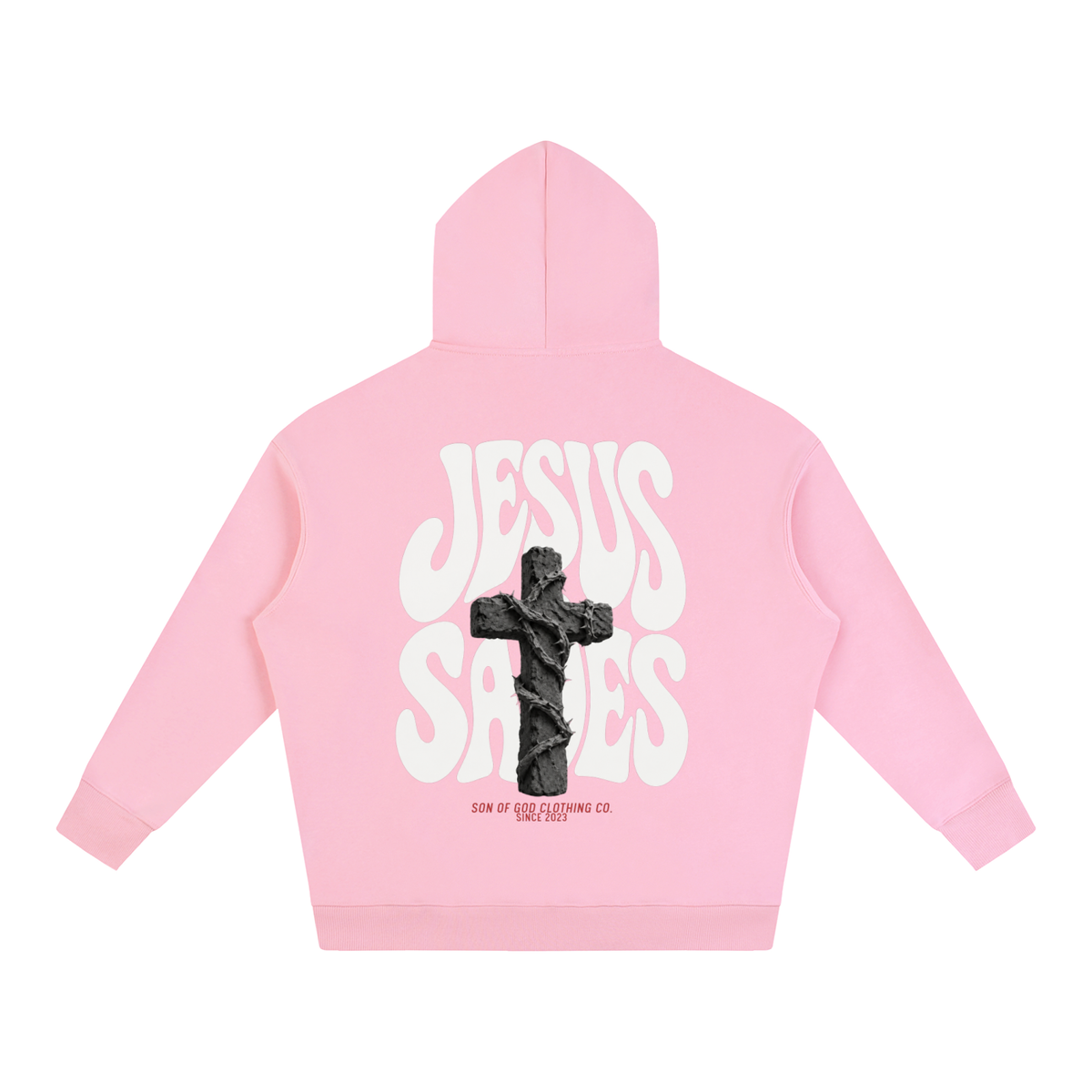 Jesus Saves Fleece Hoodie