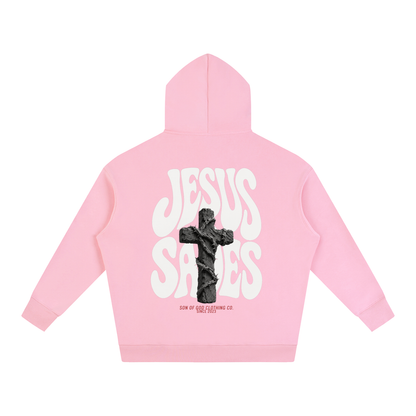 Jesus Saves Fleece Hoodie