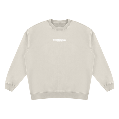 Unisex Vintage Wash Fleece Sweatshirt