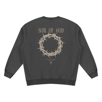 Unisex Vintage Wash Fleece Sweatshirt