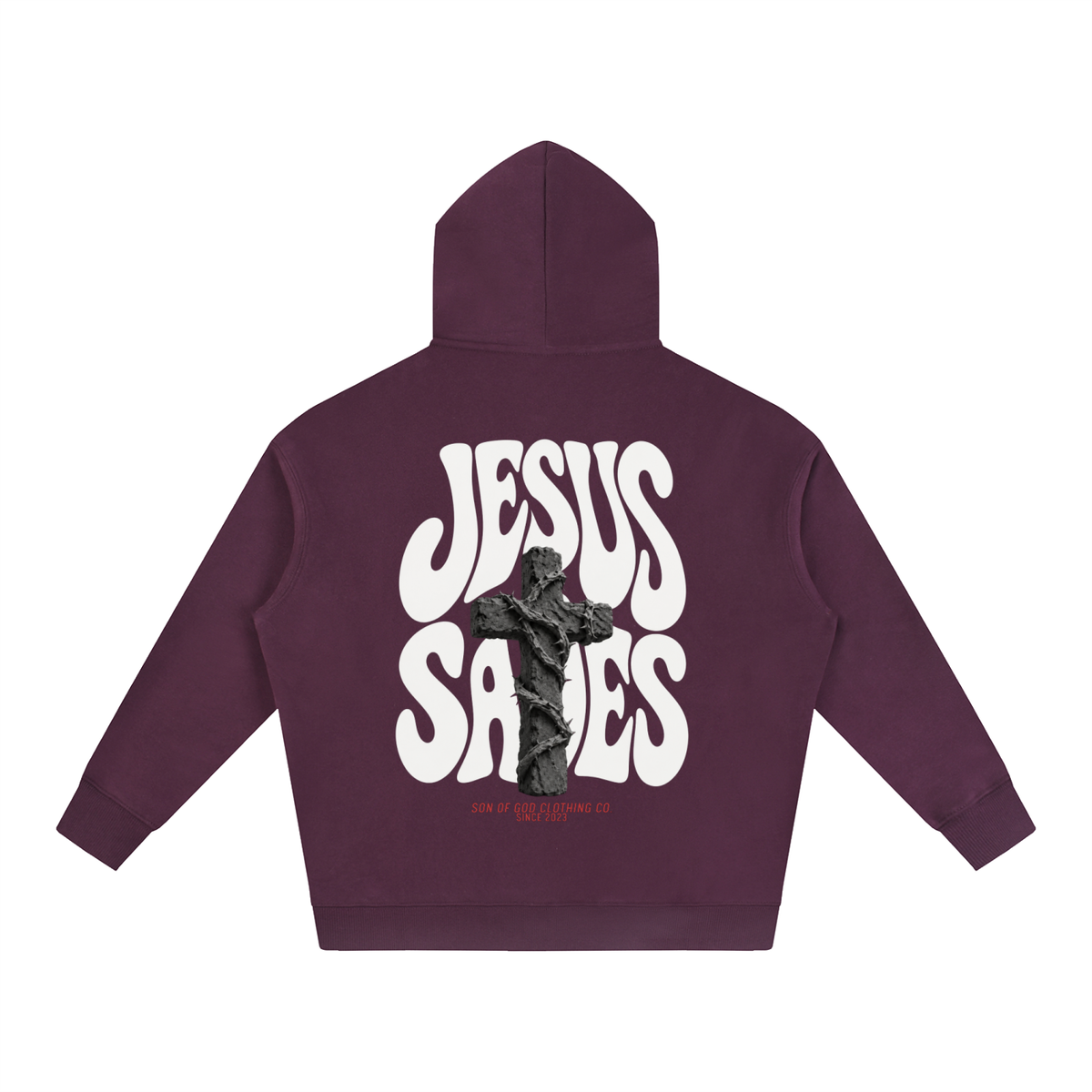 Jesus Saves Fleece Hoodie