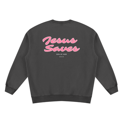 Unisex Vintage Wash Fleece Sweatshirt