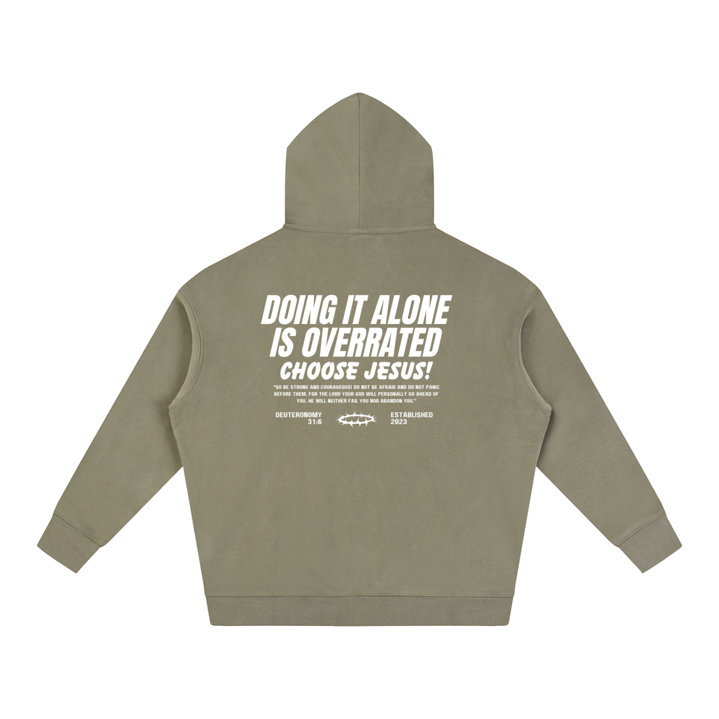 Oversize Fleeced Hoodie