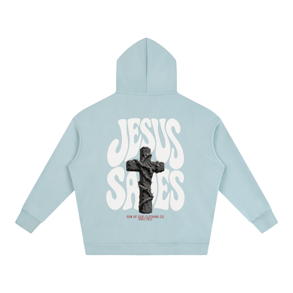 Jesus Saves Fleece Hoodie