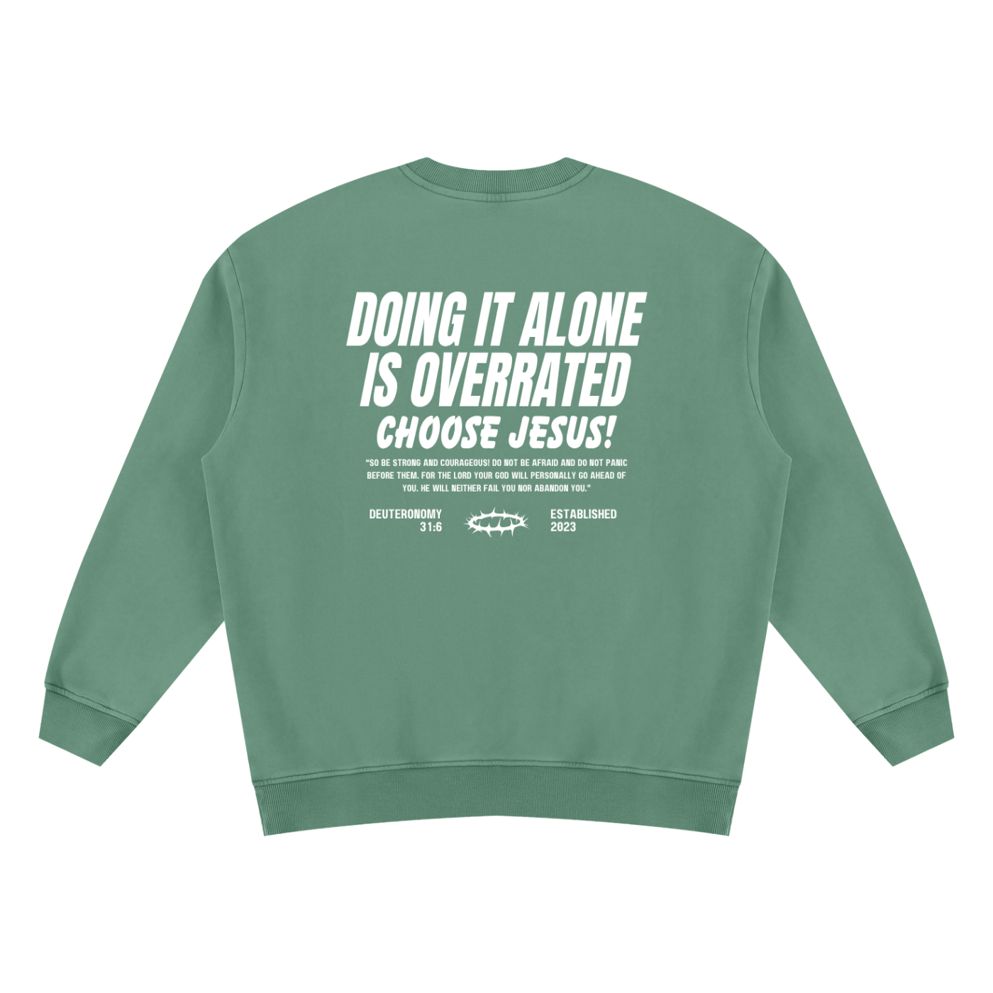 Unisex Vintage Wash Fleece Sweatshirt