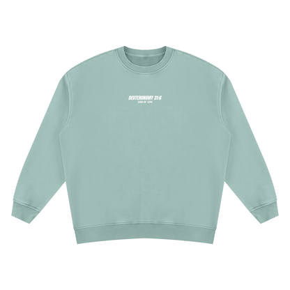 Unisex Vintage Wash Fleece Sweatshirt