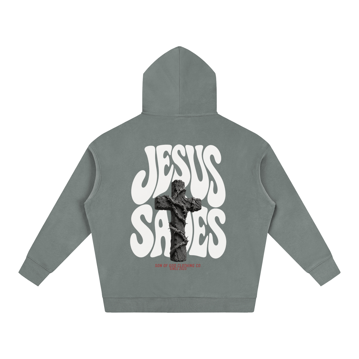 Jesus Saves Fleece Hoodie