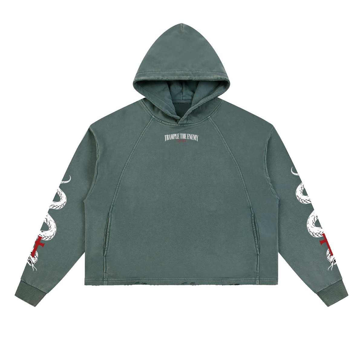 Trample The Enemy Vintage Washed Hoodie