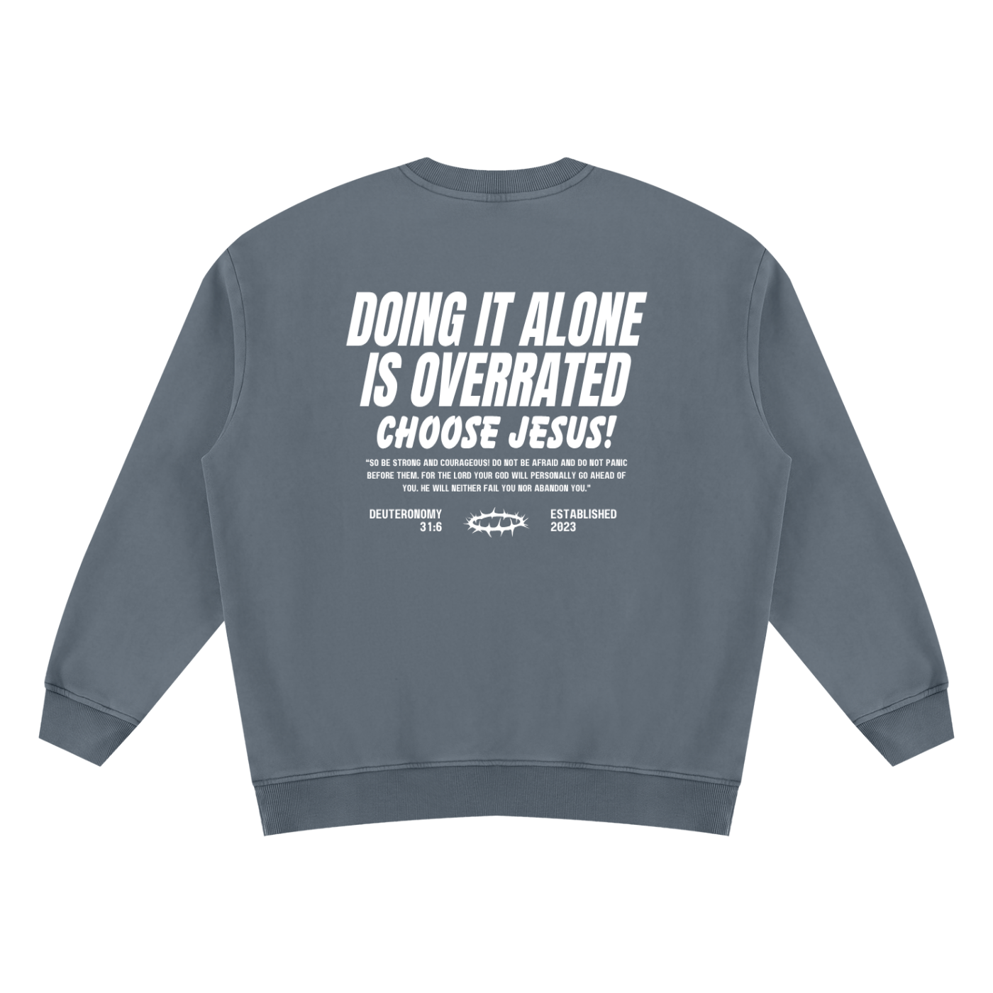 Unisex Vintage Wash Fleece Sweatshirt