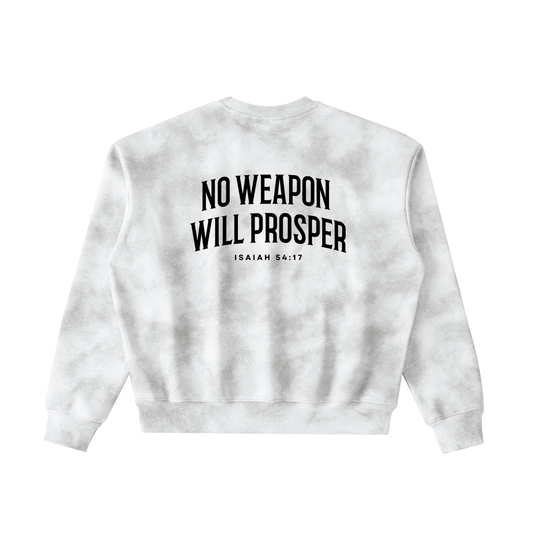 Dirty Washed Boxy Fleeced Sweatshirt - Son Of God