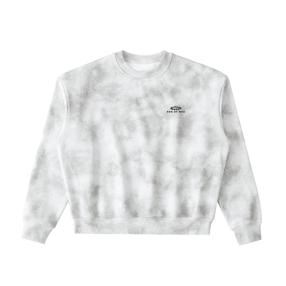 Dirty Washed Boxy Fleeced Sweatshirt - Son Of God