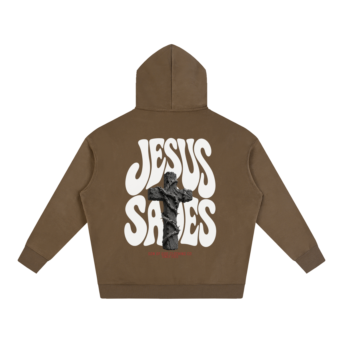 Jesus Saves Fleece Hoodie