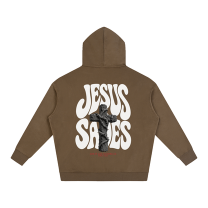 Jesus Saves Fleece Hoodie