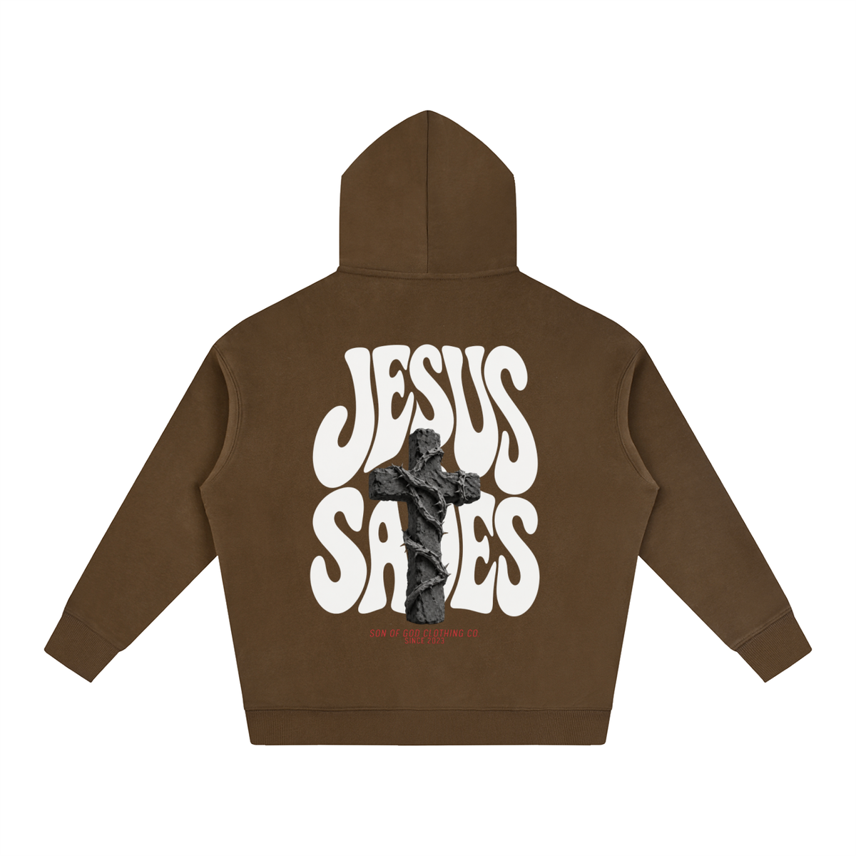 Jesus Saves Fleece Hoodie