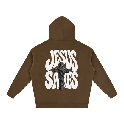 Jesus Saves Fleece Hoodie