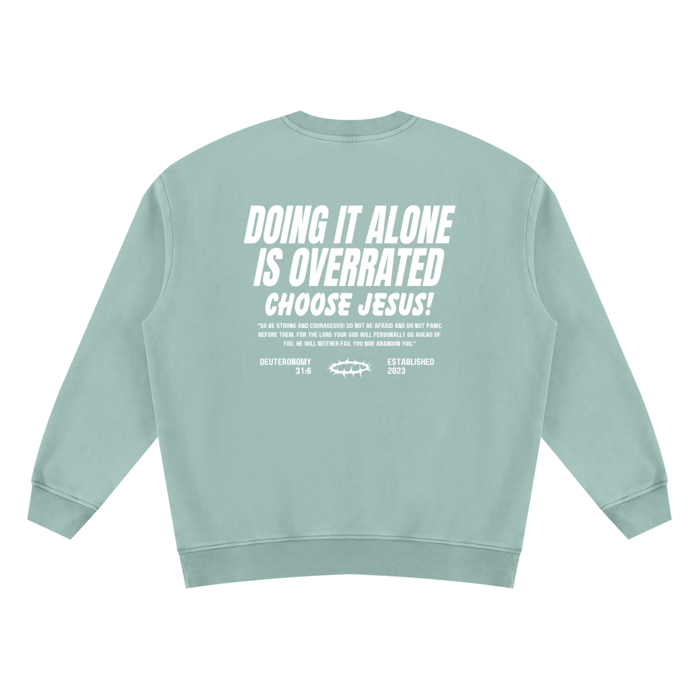 Unisex Vintage Wash Fleece Sweatshirt