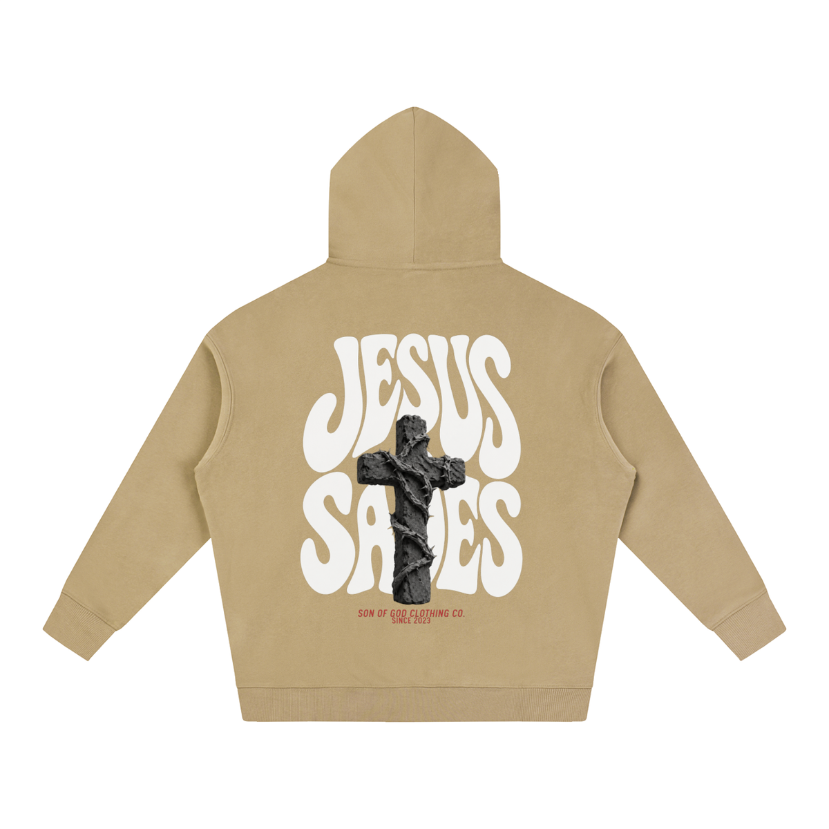 Jesus Saves Fleece Hoodie