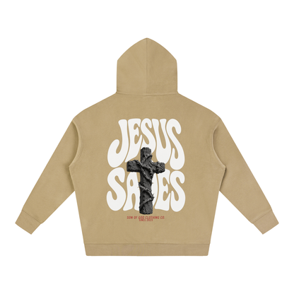 Jesus Saves Fleece Hoodie