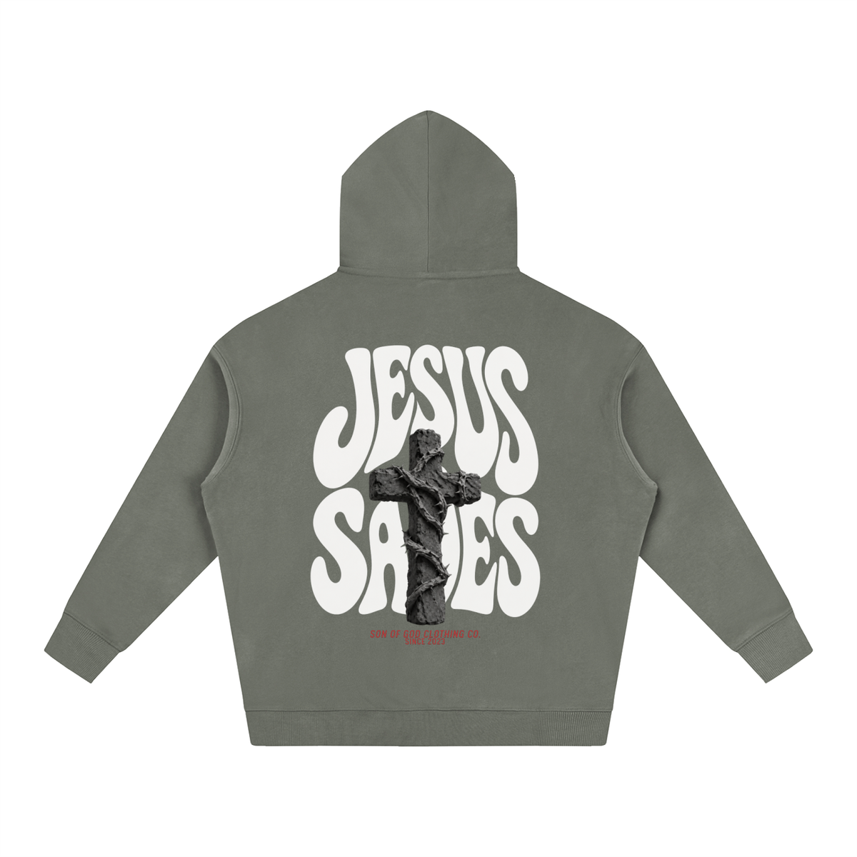 Jesus Saves Fleece Hoodie