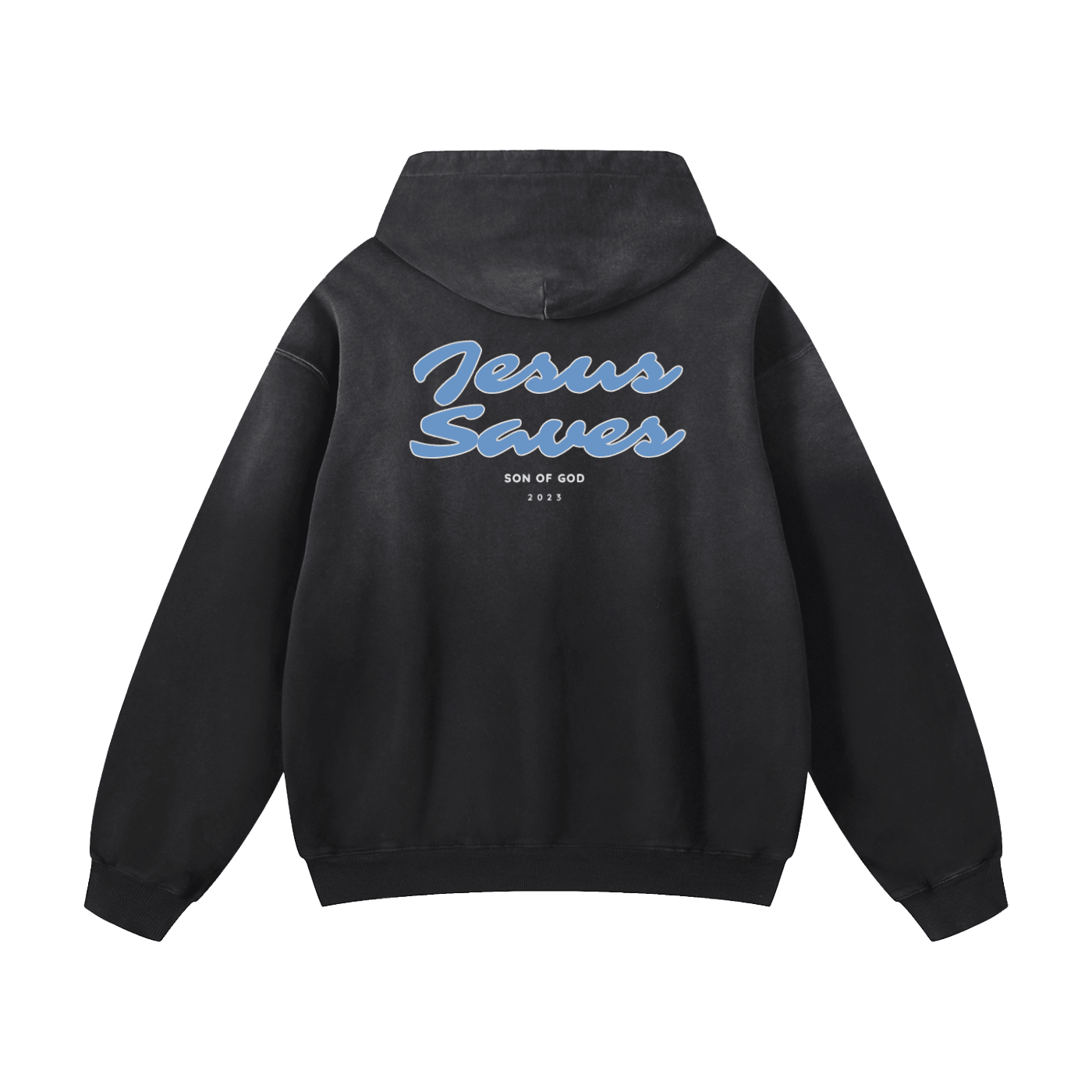 Heavyweight Sunfade Oversized Hoodie - Son Of God