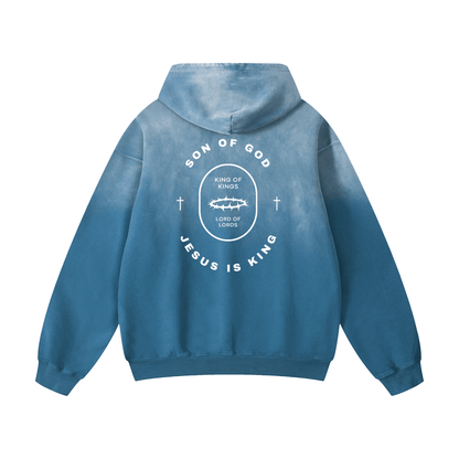 Heavyweight Sunfade Oversized Hoodie - Son Of God