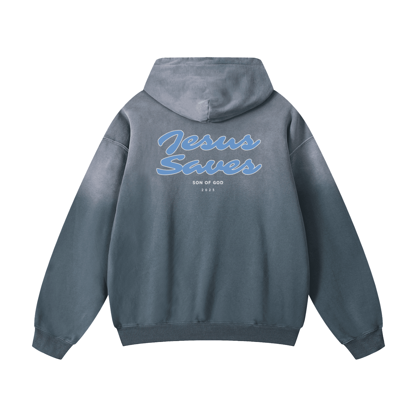 Heavyweight Sunfade Oversized Hoodie - Son Of God