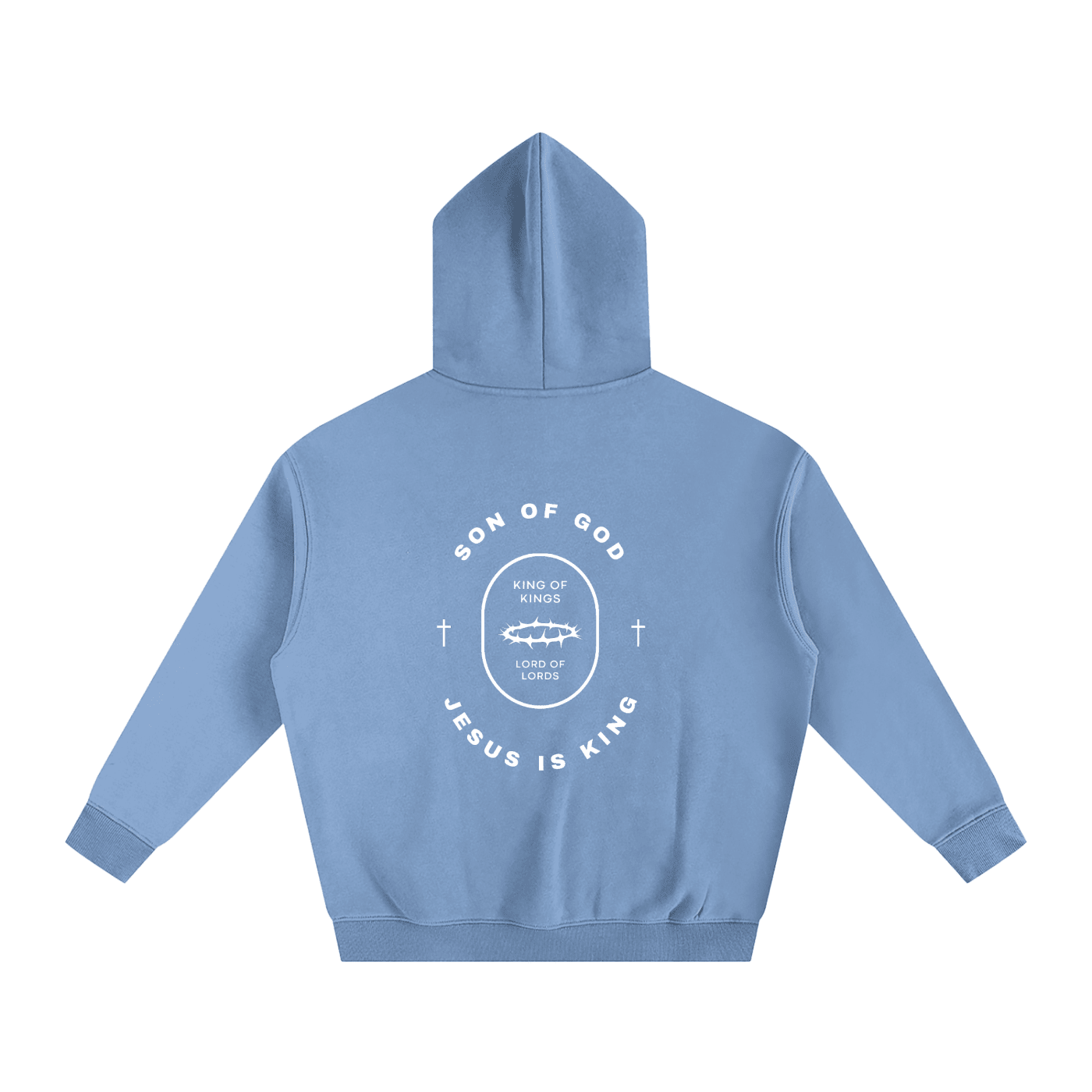 Oversize Fleeced Hoodie - Son Of God