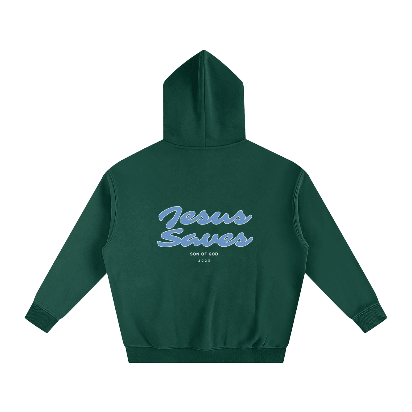 Oversize Fleeced Hoodie - Son Of God
