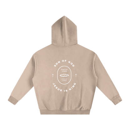 Oversize Fleeced Hoodie - Son Of God