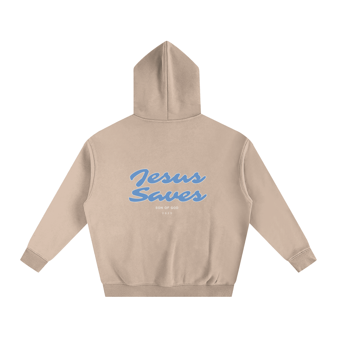 Oversize Fleeced Hoodie - Son Of God
